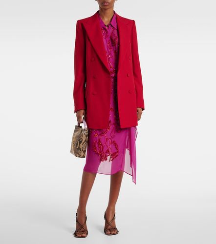 Bluse aus Chiffon mit Pailletten - Dries Van Noten - Modalova