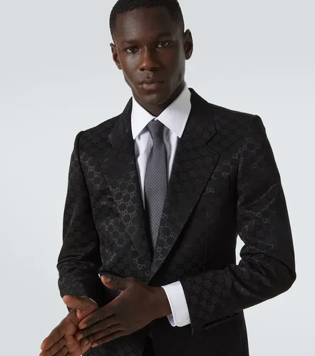 Corbata GG de seda en jacquard - Gucci - Modalova