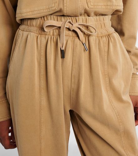 Rozene cotton jersey sweatpants - Marant Etoile - Modalova