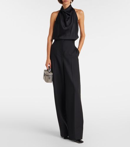 Halterneck satin top - Stella McCartney - Modalova