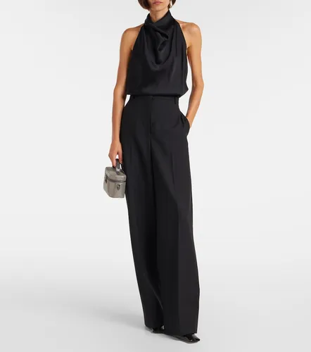 Top in raso con scollo all’americana - Stella McCartney - Modalova