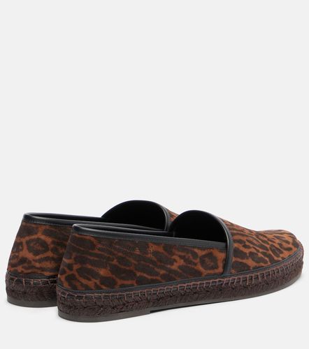 Leopard-print suede espadrilles - Tom Ford - Modalova