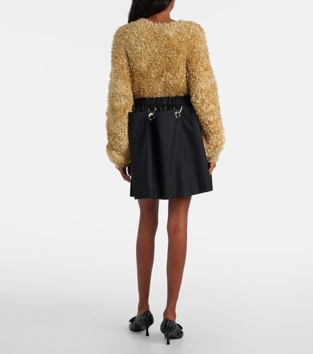 Noir Kei Ninomiya Wool miniskirt - Noir Kei Ninomiya - Modalova
