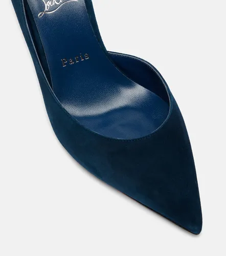 Iriza 85 suede d'Orsay pumps - Christian Louboutin - Modalova