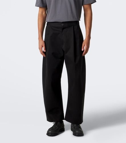 Pantalones barrel de sarga de algodón - Studio Nicholson - Modalova