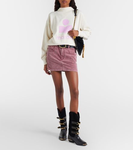 Sudadera en mezcla de algodón con logo - Marant Etoile - Modalova