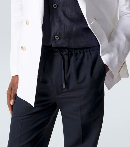 Pantaloni regular Asolo in lino e cotone - Brioni - Modalova