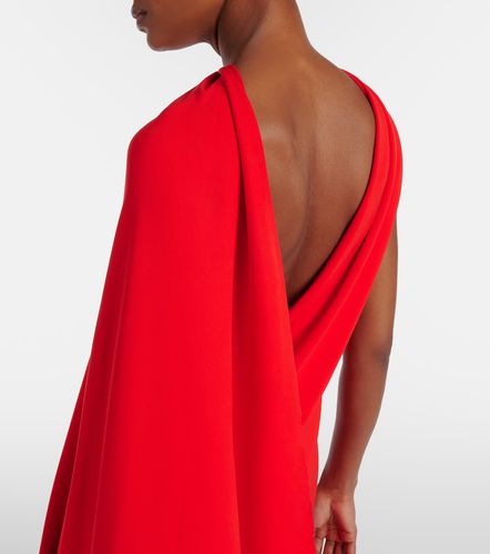 Abito lungo in crêpe di seta e lana - Balenciaga - Modalova
