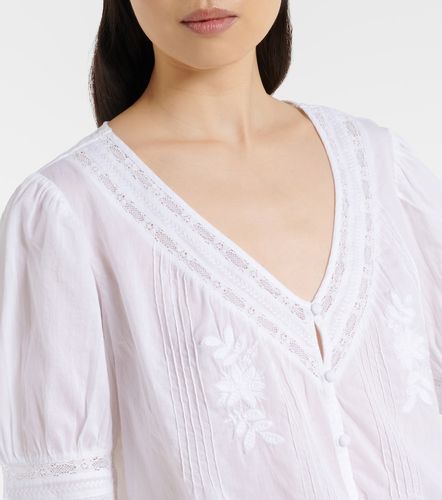 Bluse Mavis aus Baumwolle mit Spitze - Velvet - Modalova