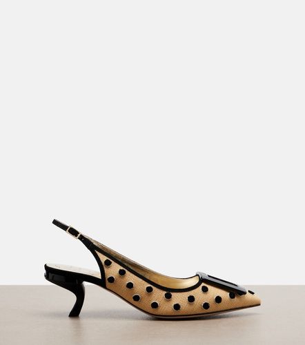 Pumps slingback Virgule a pois - Roger Vivier - Modalova