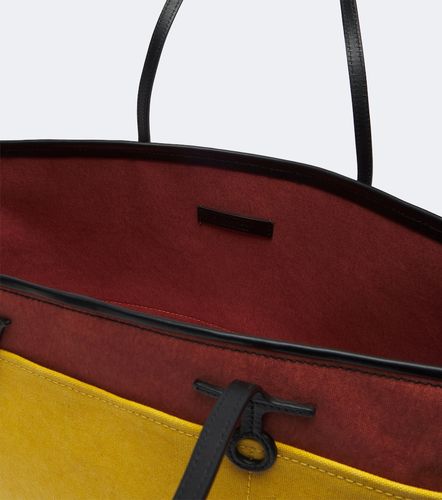 Shopper Anchor in canvas a righe - JW Anderson - Modalova