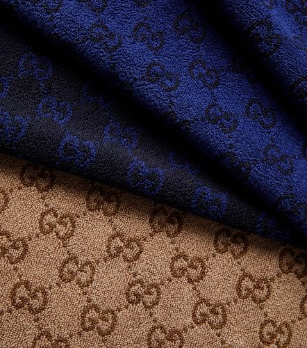 Toalla de rizo de algodón con GG - Gucci - Modalova