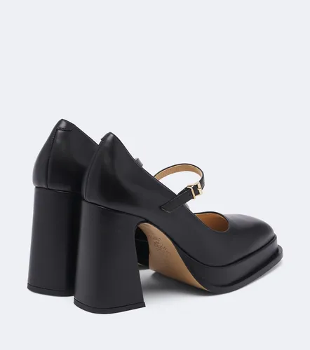 Casilda leather platform Mary Jane pumps - Souliers Martinez - Modalova