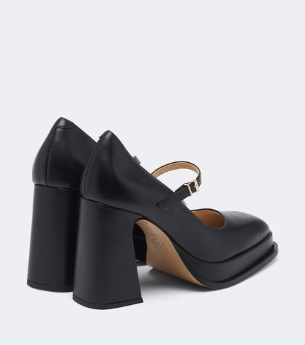 Casilda leather platform Mary Jane pumps - Souliers Martinez - Modalova
