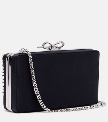 Bow crystal-embellished clutch - Self-Portrait - Modalova