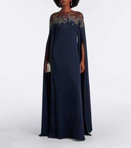 Abito lungo in crêpe - Carolina Herrera - Modalova