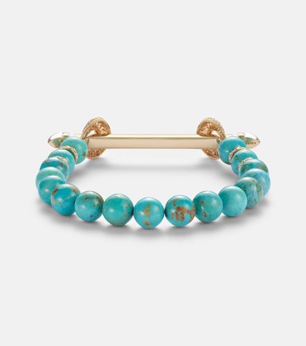 Pulsera Chakra de oro de 18 ct con piedras - Ananya - Modalova