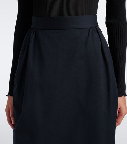 Gonna midi in cotone e lana plissé - Vivienne Westwood - Modalova