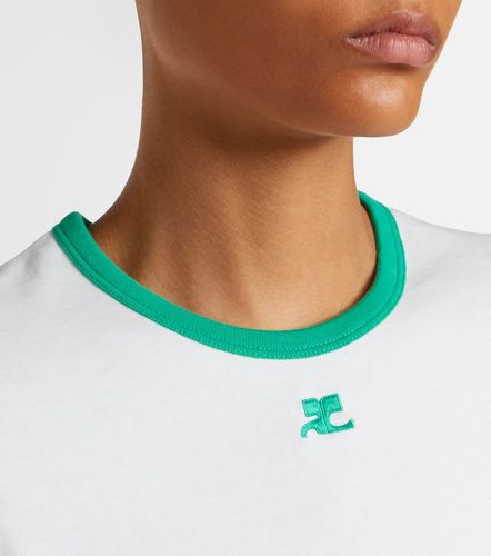 Courrèges Camiseta de jersey de algodón - Courreges - Modalova