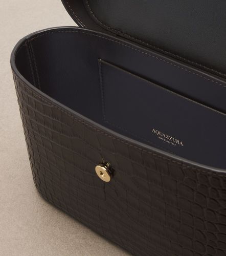 Belgravia Small leather vanity bag - Aquazzura - Modalova