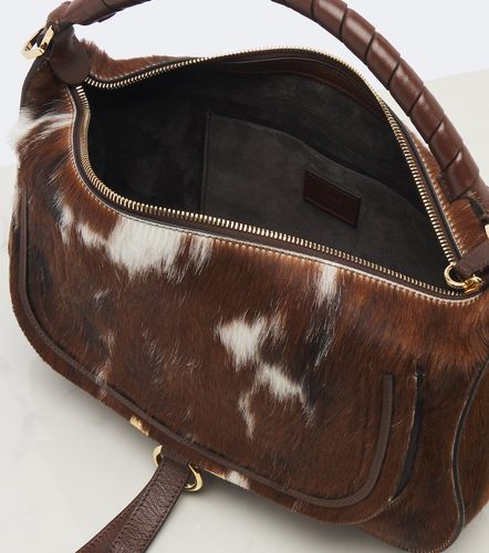 Chloé Borsa a spalla Marcie Medium in cavallino - Chloe - Modalova