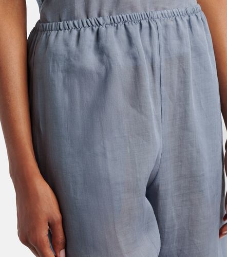 Niko cropped wide-leg ramie pants - Leset - Modalova