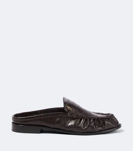 Mules Le Loafer de piel - Saint Laurent - Modalova