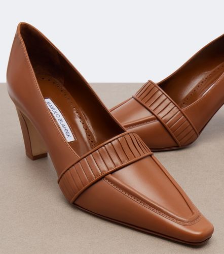 Mindita leather pumps - Manolo Blahnik - Modalova