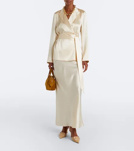 Joseph Isaak silk satin maxi skirt - Joseph - Modalova