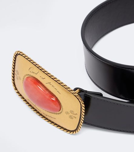 Embellished leather belt - Valentino Garavani - Modalova