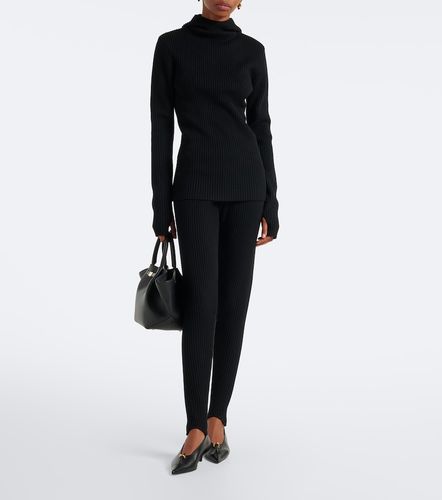 Pullover Larice in lana a coste - The Frankie Shop - Modalova