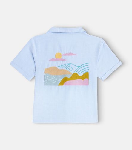 Camisa Lov de algodón bordada - Louise Misha - Modalova