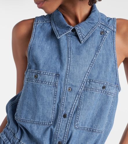 Marant Etoile Ines denim minidress - Marant Etoile - Modalova