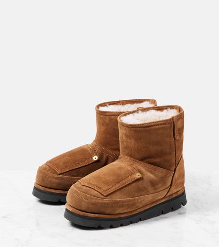 Botines de piel con forro de borrego - Acne Studios - Modalova