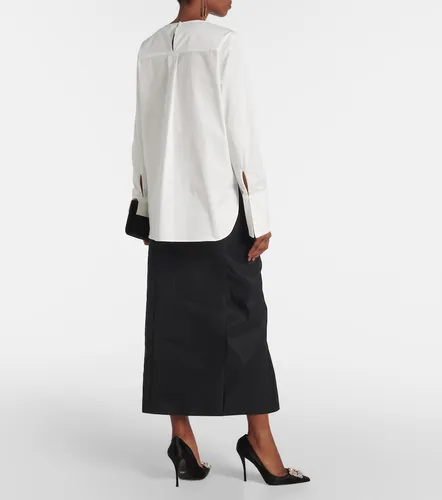 Blusa de algodón bordada - Oscar de la Renta - Modalova