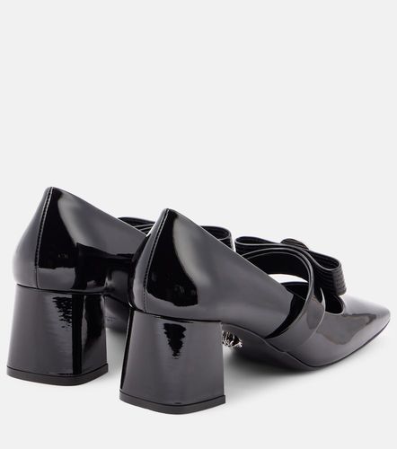 Gianni Ribbon 55 leather pumps - Versace - Modalova