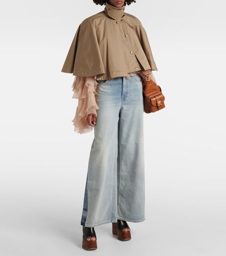 Chloé Mantella cropped in gabardine di cotone - Chloe - Modalova