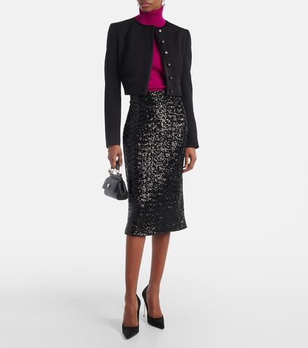 Jersey de cuello alto de lana - Dolce&Gabbana - Modalova