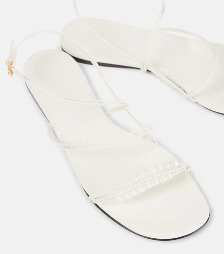 Khaite Loop leather sandals - Khaite - Modalova