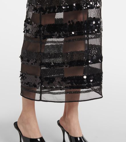 Oseree Sequined striped maxi dress - Oseree - Modalova
