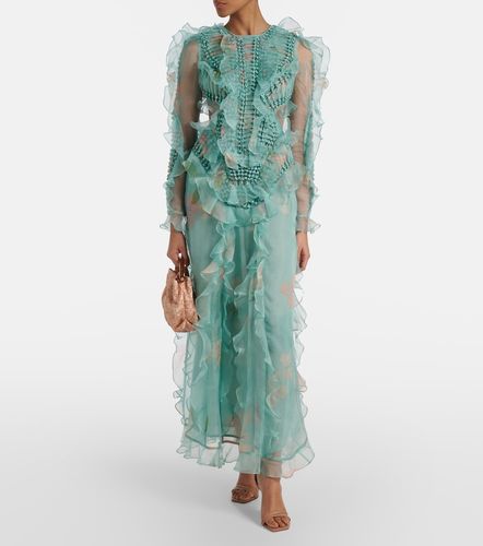 Abito lungo Illuminate in organza di seta - Zimmermann - Modalova
