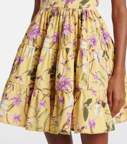 Lima printed cotton minidress - Agua by Agua Bendita - Modalova