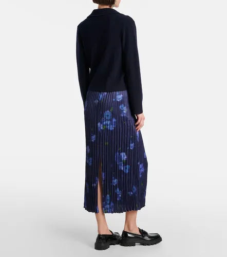 Cropped wool and cashmere cardigan - Vince - Modalova