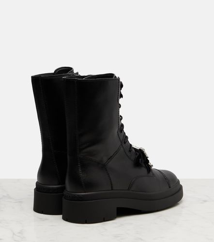 Stivali stringati Averi in pelle con fiocco - Jimmy Choo - Modalova