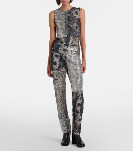 Sequined patchwork top - Maison Margiela - Modalova