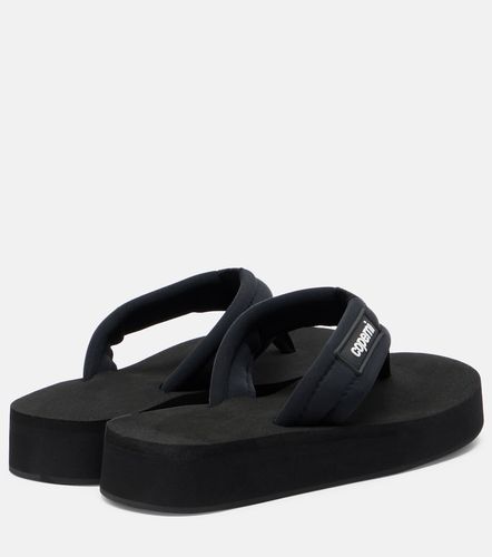 Sandali infradito con plateau e logo - Coperni - Modalova