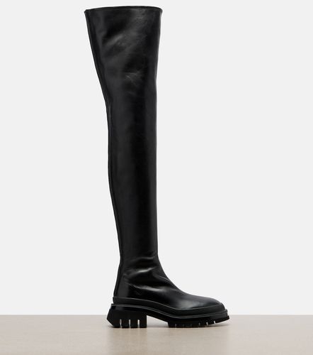 Botas mosqueteras Fallon de piel - Khaite - Modalova