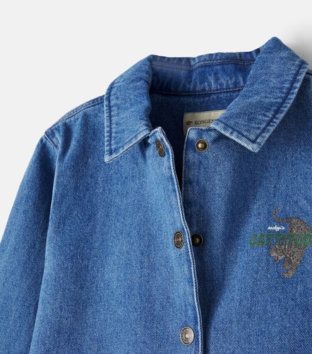 Konges Sløjd Sobrecamisa Magot de denim estampada - Konges Slojd - Modalova