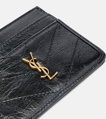 Tarjetero Niki de charol - Saint Laurent - Modalova