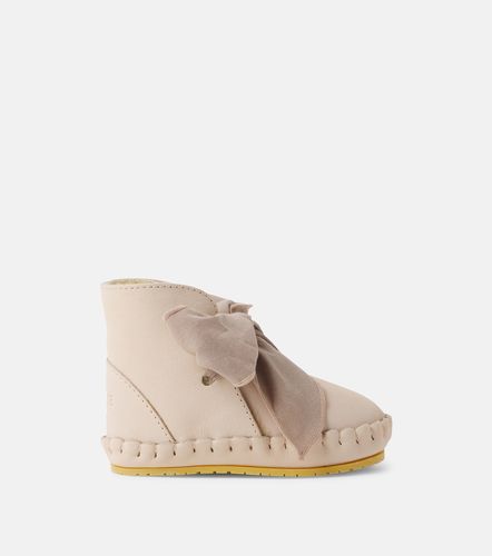 Bebé - Botines Pina de piel con organza - Donsje - Modalova